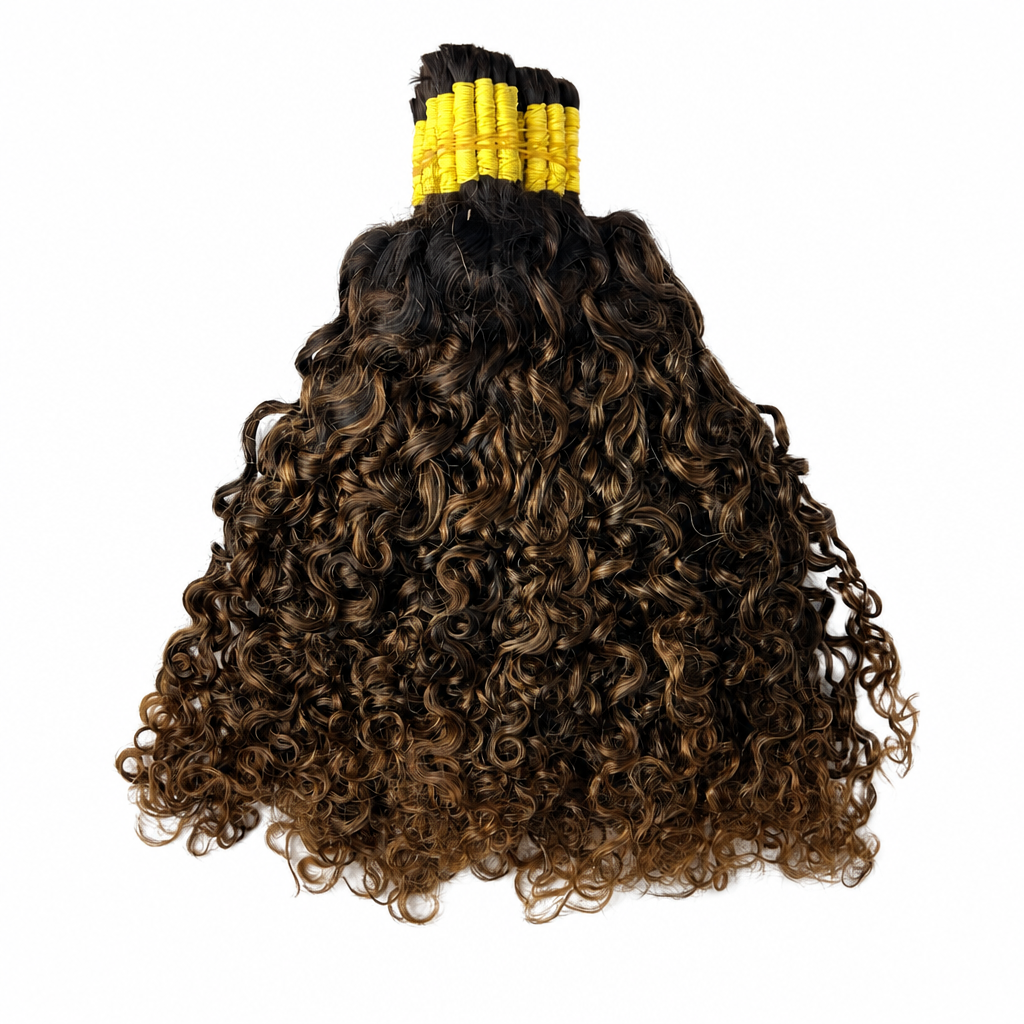 Cacho Caipira Cacheado iluminado 55cm 300g