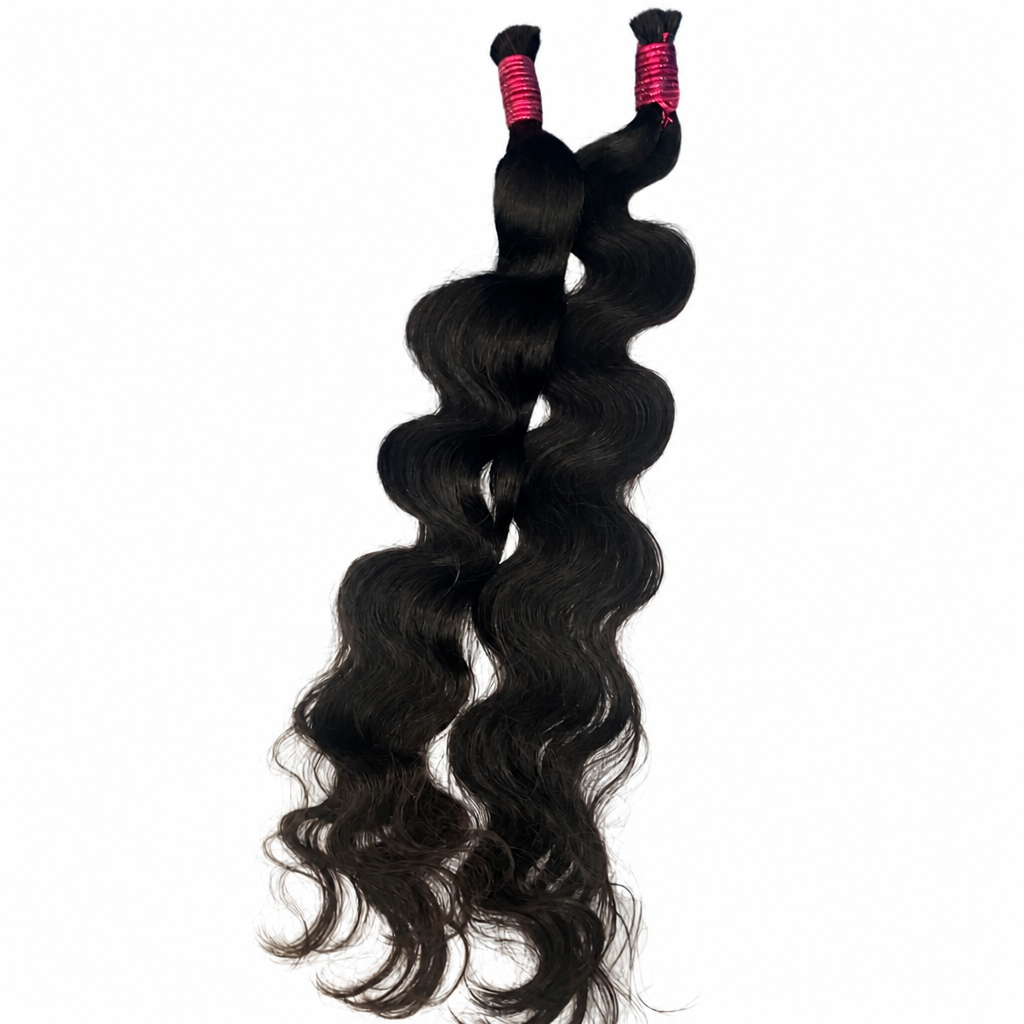Cabelo humano 75cm 200g ondulado