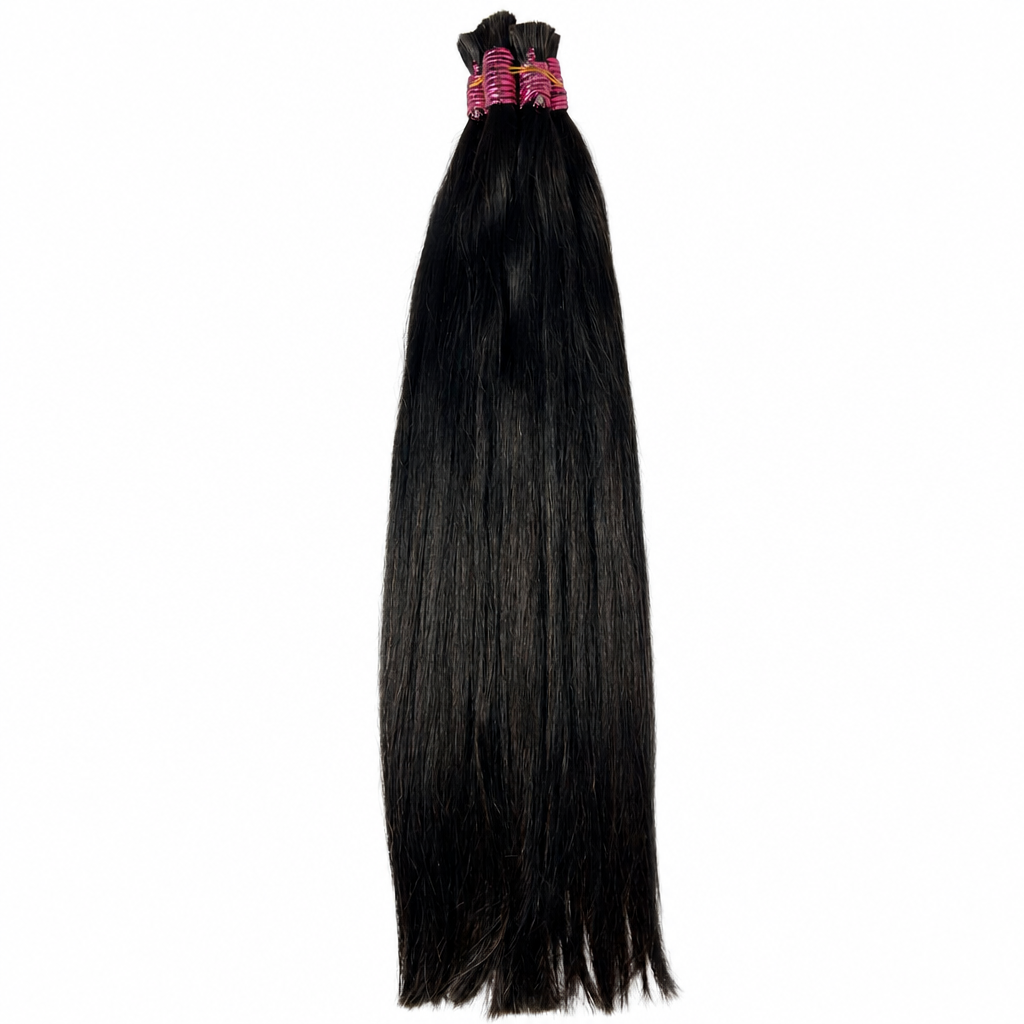 Aplique de Cabelo Liso 75cm 100gr